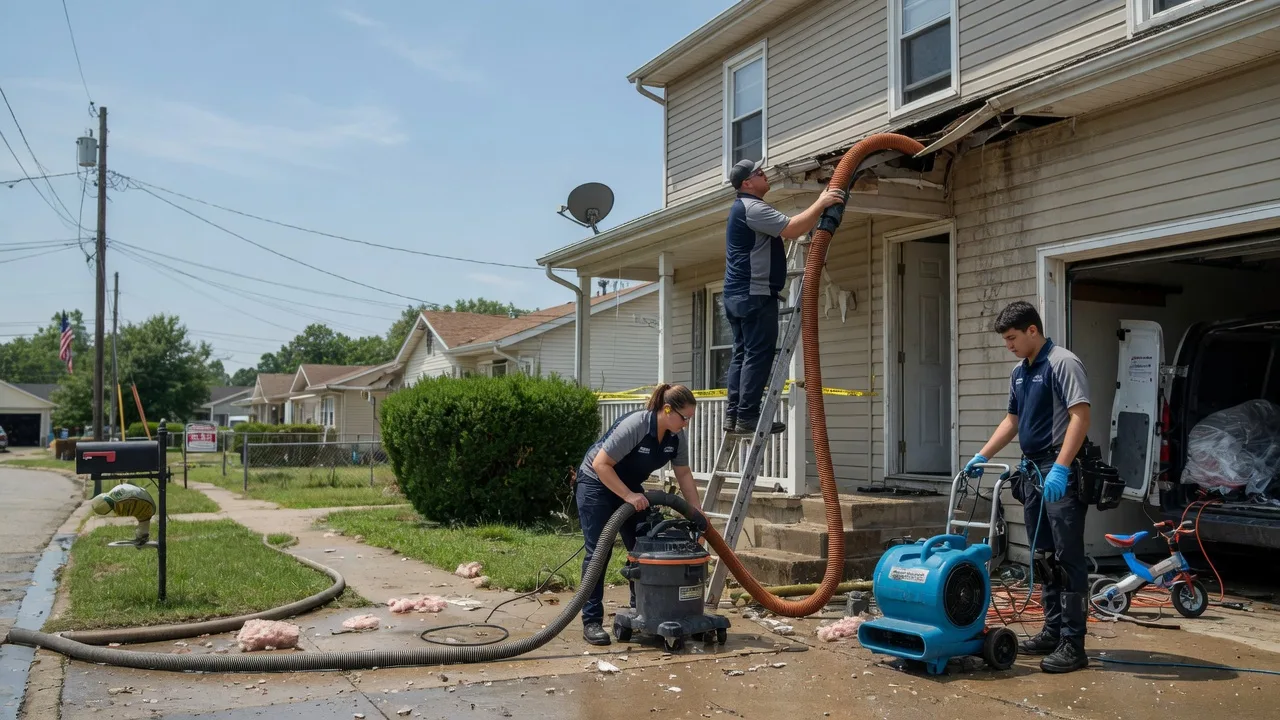 Water Damage Restoration in Assumption, IL near me